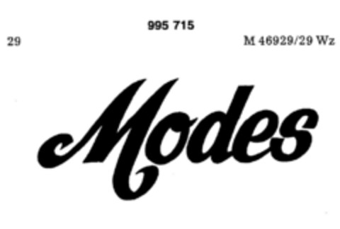 Modes Logo (DPMA, 06.07.1979)