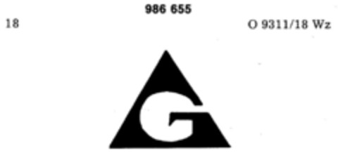 G Logo (DPMA, 17.07.1978)