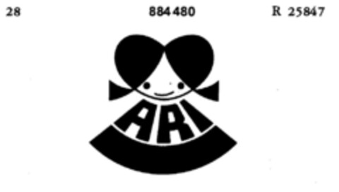 ARI Logo (DPMA, 04.08.1969)