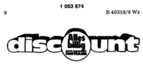 discount Alles billig FOTO DISCOUNT HOFMANN Logo (DPMA, 09/30/1982)