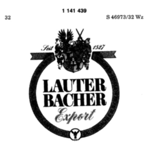 LAUTER BACHER Export Logo (DPMA, 07/19/1988)