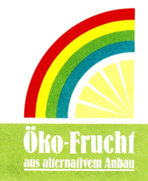 Öko-Frucht aus alternativem Anbau Logo (DPMA, 13.09.1989)