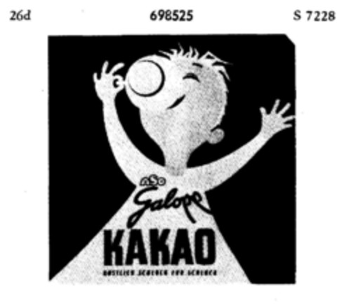 ASO Galopp KAKAO Logo (DPMA, 09.05.1956)