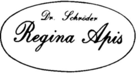 Dr. Schröder Regina Apis Logo (DPMA, 18.12.1981)