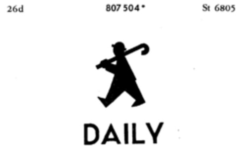 DAILY Logo (DPMA, 02.12.1964)