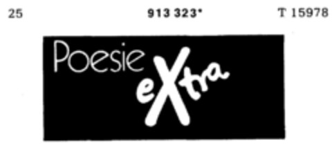 Poesie eXtra Logo (DPMA, 11/09/1973)