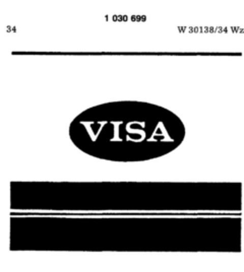VISA Logo (DPMA, 09.10.1979)