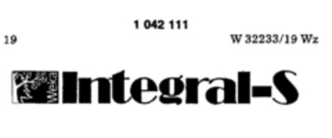 Weka Integral-S Logo (DPMA, 03/18/1982)