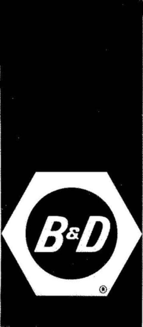 B&D Logo (DPMA, 11.01.1971)