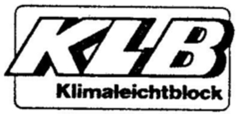 KLB Klimaleichtblock Logo (DPMA, 10.10.1979)