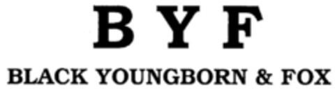 BYF BLACK YOUNGBORN & FOX Logo (DPMA, 12/23/2000)