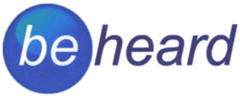 be heard Logo (DPMA, 11/03/2008)