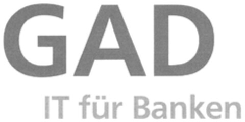 GAD IT für Banken Logo (DPMA, 01/22/2009)