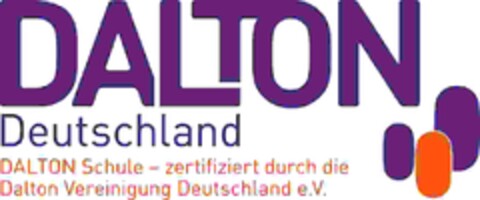 DALTON Deutschland DALTON Schule - zertifiziert durch die Dalton Vereinigung Deutschland e.V. Logo (DPMA, 24.02.2010)