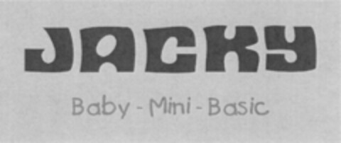 JACKY Baby - Mini - Basic Logo (DPMA, 16.08.2011)