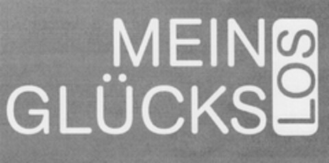 MEIN GLÜCKSLOS Logo (DPMA, 06/06/2014)