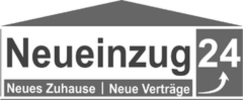 Neueinzug24 Neues Zuhause | Neue Verträge Logo (DPMA, 05/19/2015)