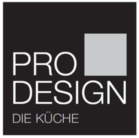 PRO DESIGN DIE KÜCHE Logo (DPMA, 09.11.2017)