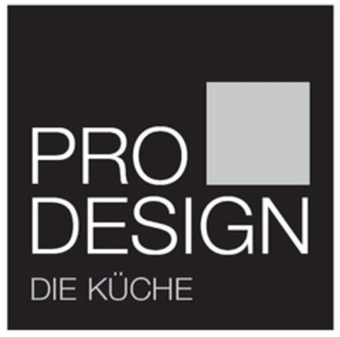 PRO DESIGN DIE KÜCHE Logo (DPMA, 11/09/2017)