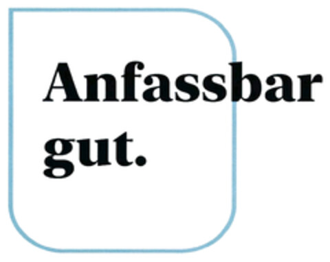 Anfassbar gut. Logo (DPMA, 03/12/2020)