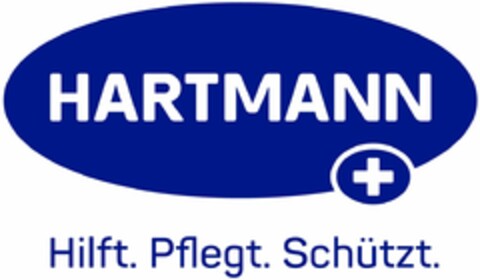 HARTMANN + Hilft. Pflegt. Schützt. Logo (DPMA, 11/25/2020)