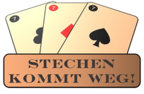 STECHEN KOMMT WEG! Logo (DPMA, 30.04.2021)