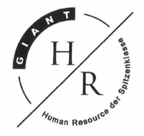 GIANT HR Human Resource der Spitzenklasse Logo (DPMA, 14.07.2021)
