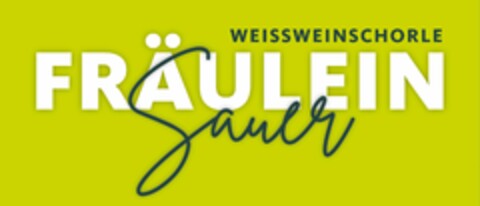 WEISSWEINSCHORLE FRÄULEIN Sauer Logo (DPMA, 12.01.2024)