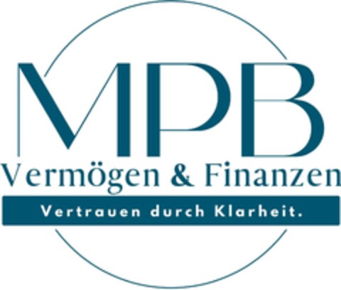 MPB Vermögen & Finanzen Vertrauen durch Klarheit. Logo (DPMA, 01.07.2024)