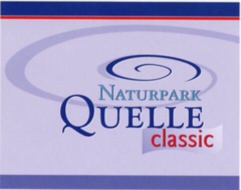 NATURPARK QUELLE classic Logo (DPMA, 08.11.2003)