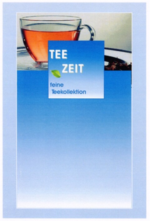 TEEZEIT feine Teekollektion Logo (DPMA, 12/14/2006)