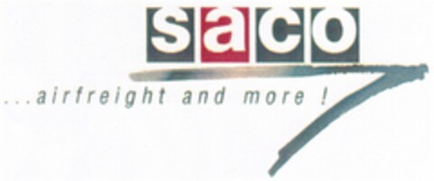saco ...airfreight and more! Logo (DPMA, 16.02.2007)
