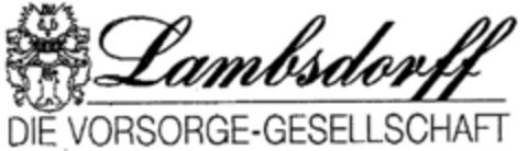 Lambsdorff DIE VORSORGE-GESELLSCHAFT Logo (DPMA, 01/28/1997)