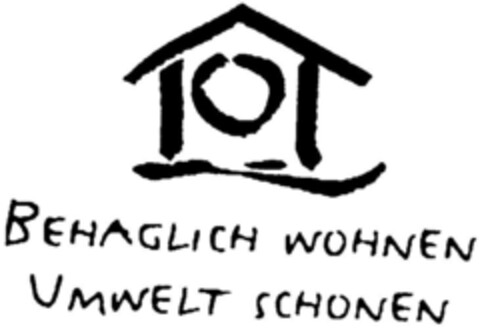 BEHAGLICH WOHNEN UMWELT SCHONEN Logo (DPMA, 20.01.1998)