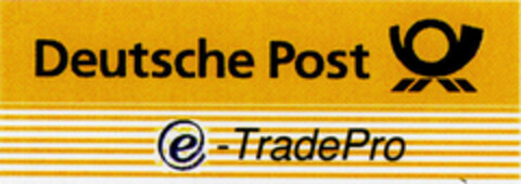 Deutsche Post TradePro Logo (DPMA, 17.11.1998)