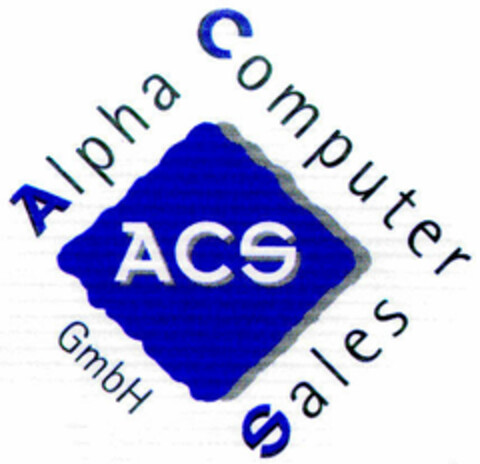 ACS Alpha Computer Sales GmbH Logo (DPMA, 19.05.1999)