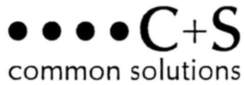 ....C+S common solutions Logo (DPMA, 08.10.1999)