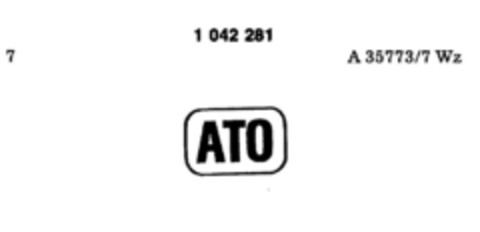 ATO Logo (DPMA, 29.05.1982)