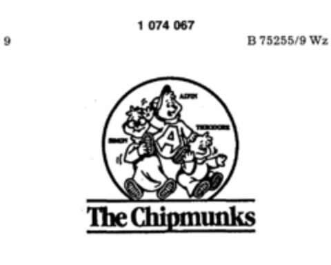 The Chipmunks Logo (DPMA, 30.08.1984)