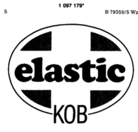 elastic KOB Logo (DPMA, 10.06.1986)