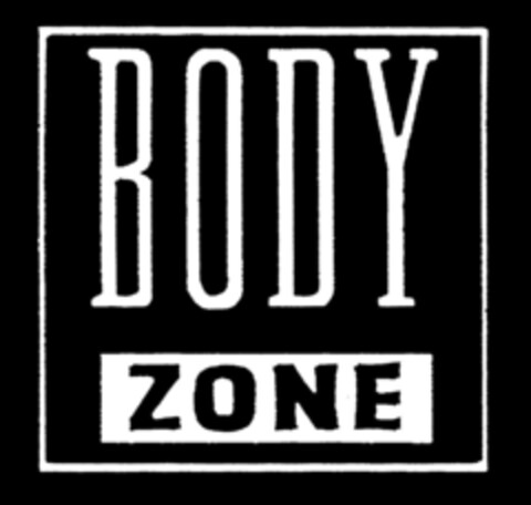 BODY ZONE Logo (DPMA, 26.06.1993)