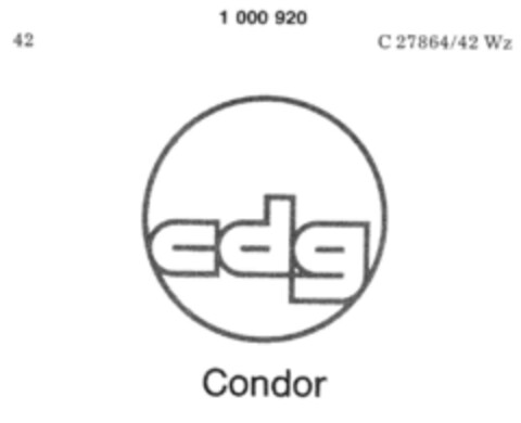 cdg Condor Logo (DPMA, 02.04.1979)