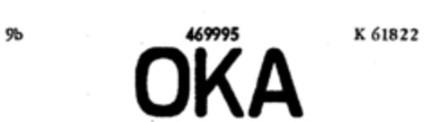 OKA Logo (DPMA, 16.07.1934)