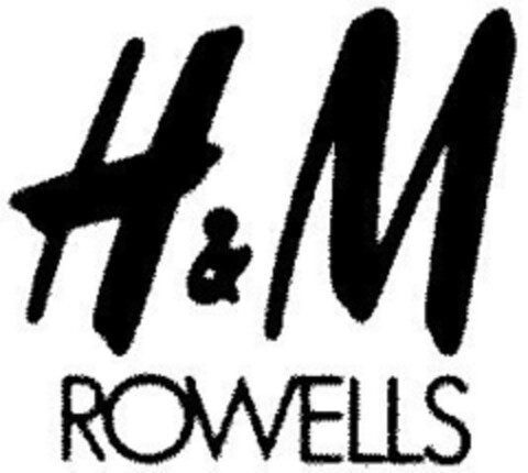 H & M ROWELLS Logo (DPMA, 22.11.1990)