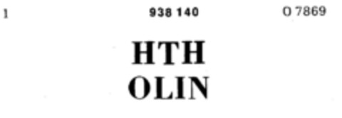 HTH OLIN Logo (DPMA, 14.06.1973)