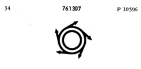 761307 Logo (DPMA, 07.07.1961)