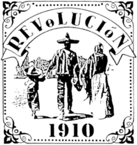 REVOLUCION 1910 Logo (DPMA, 25.02.1991)