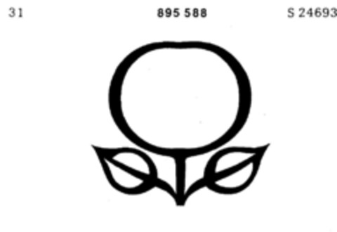 895588 Logo (DPMA, 11.08.1971)