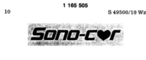 Sono-cor Logo (DPMA, 05.12.1989)
