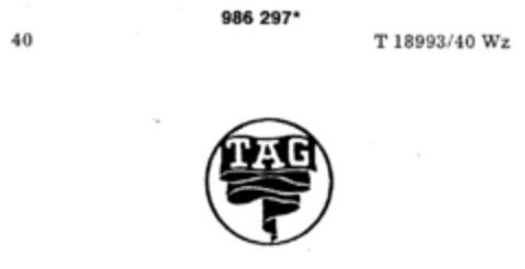 TAG Logo (DPMA, 02.04.1979)